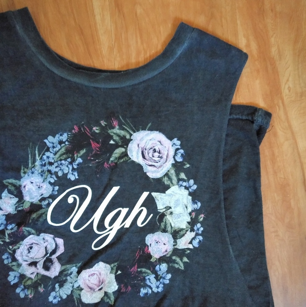 Black Matter Soft Cotton Muscle Tank